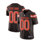 Youth Cleveland Browns Customized Brown Team Color Custom Football Jersey