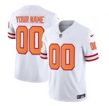 Men's Tampa Bay Buccaneers Active Player Custom 2023 F.U.S.E. White Throwback Limited Football Stitched Jersey