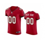 Men's Buccaneers Custom Red 2020 Football Stitched Vapor Elite Jersey
