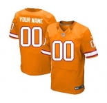 Men's Tampa Bay Buccaneers Customized Orange Glaze Alternate Custom Elite Football Jersey