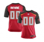 Men's Tampa Bay Buccaneers Customized Red Team Color Custom Elite Football Jersey