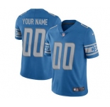 Youth Detroit Lions Customized Blue Team Color Custom Football Jersey