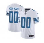 Youth Detroit Lions Customized White Custom Football Jersey