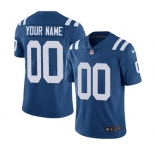 Men's Indianapolis Colts Customized Royal Blue Team Color Vapor Untouchable Custom Limited Football Jersey