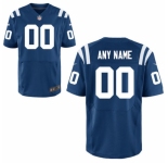 Men's Indianapolis Colts Nike Blue Custom Elite Jersey