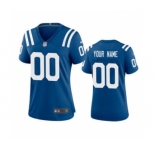 Women's Colts Royal Custom 2020 New Football Game Jersey
