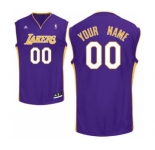 Los Angeles Lakers Custom Basketball Road Jersey