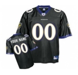 Baltimore Ravens Customized Jerseys black