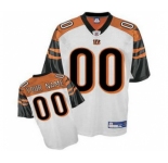 Cincinnati Bengals Customized Jerseys White Jersey