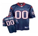 Houston Texans Customized Jerseys blue