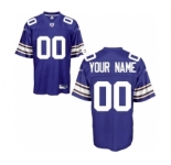 Minnesota Vikings Purple Throwback Customized jersey
