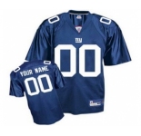 New York Giants Customized Jerseys blue