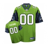 Seattle Seahawks Green customized jerseys