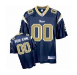 St Louis Rams Customized Jerseys blue