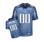 Tennessee Titans Light Blue Customized Football Jerseys