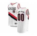 Men's Portland Trail Blazers White Custom Basketball Jersey - Association Edition