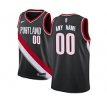 Portland Trail Blazers Black Swingman Custom Basketball Jersey - Icon Edition