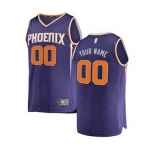 Men's Phoenix Suns Purple Custom Basketball Jersey - Icon Edition