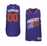 Mens Phoenix Suns Purple Custom Swingman Road Jersey