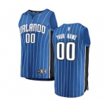 Men's Orlando Magic Blue Custom Basketball Jersey - Icon Edition