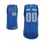 Men's Dallas Mavericks Blue Custom Basketball Jersey