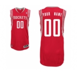 Men's Houston Rockets Red Custom Basketball Jersey