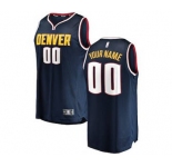 Men's Denver Nuggets Navy 2018-2019 Custom Basketball Jersey