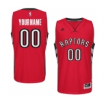 Mens Toronto Raptors Red Custom Swingman Road Jersey