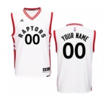 Men's Toronto Raptors White Custom Basketball Home Jersey