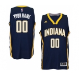 Mens Indiana Pacers Navy Custom Swingman Road Jersey