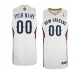 Men's New Orleans Pelicans White Custom Basketball Jersey