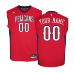 New Orleans Pelicans Custom Basketball Alternate Jersey - Red