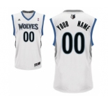 Minnesota Timberwolves Custom Basketball Home Jersey