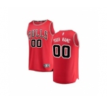 Youth Chicago Bulls Red Custom Basketball Jersey - Icon Edition