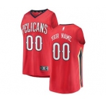 Youth New Orleans Pelicans Red Custom Basketball Jersey - Statement Edition