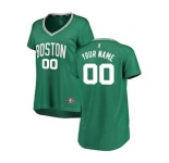 Women's Boston Celtics Green Custom Basketball Jersey - Icon Edition