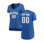 Women's Orlando Magic Royal Custom Basketball Jersey - Icon Edition