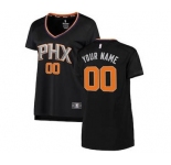 Women's Phoenix Suns Black Custom Basketball Jersey