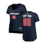 Women's Washington Wizards Navy Custom Basketball Jersey