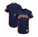 Men's Houston Astros Customized Majestic Navy 2018 Spring Training Flex Base Team Jersey
