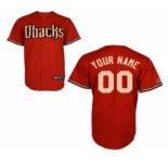 Arizona Diamondbacks Replica Personalized Alternate Jersey