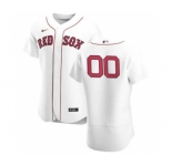 Men's Boston Red Sox 2020 Home Custom Flexbase Jersey - White