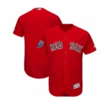 Men's Boston Red Sox Customized Majestic Scarlet 2018 Spring Training Flex Base Team Jersey