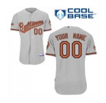 Baltimore Orioles Personalized custom Grey Jersey
