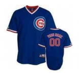 Baseball Chicago Cubs Blue M&N Man Custom Jerseys