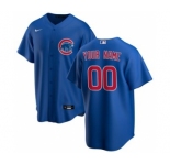 Men's Chicago Cubs Alternate 2020 Baseball Custom Cool Base Jersey - Royal