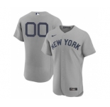 Men's New York Yankees Grey ACTIVE PLAYER Custom 2021 Gray Field of Dreams Flex Base Stitched Baseball Jersey