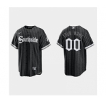 Men's Chicago White Sox ACTIVE PLAYER Custom Black 2021 City Connect Cool Base Stitched Baseball Jersey