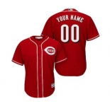 Men's Cincinnati Reds Customized Red Cool Base Custom Baseball Baseball Jersey