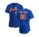 Men's New York Mets Custom Royal Alternate 2020 Authentic Player Baseball Jersey